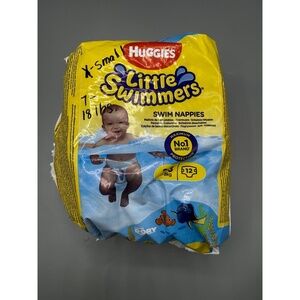 Huggies Little Swimmers Small 16-26lbs 12-Count Disney Nemo No Swell Pool Diaper